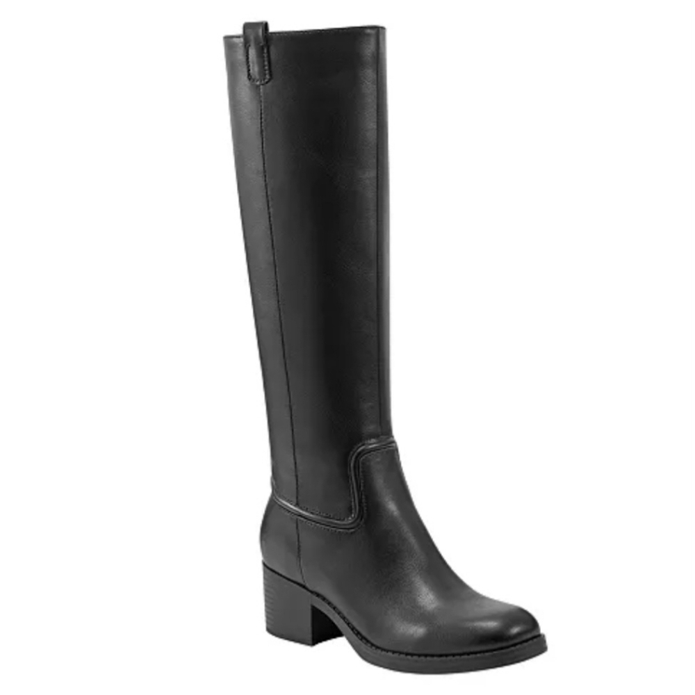 Marc Fisher Kizzia Block Heel Dress Riding Boots
